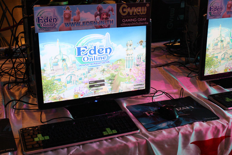 จีวิว สนับสนุนเกมส์ Eden Online